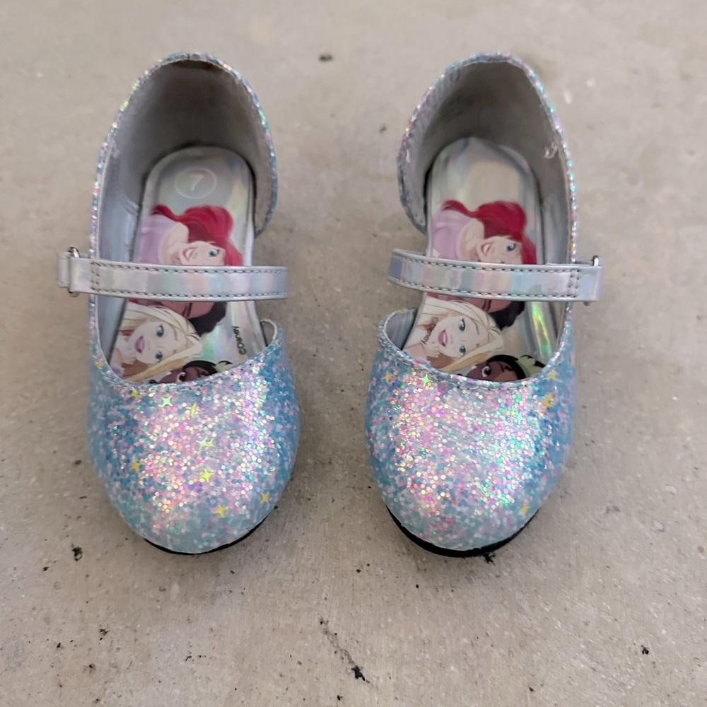 Girls Glitter Heels